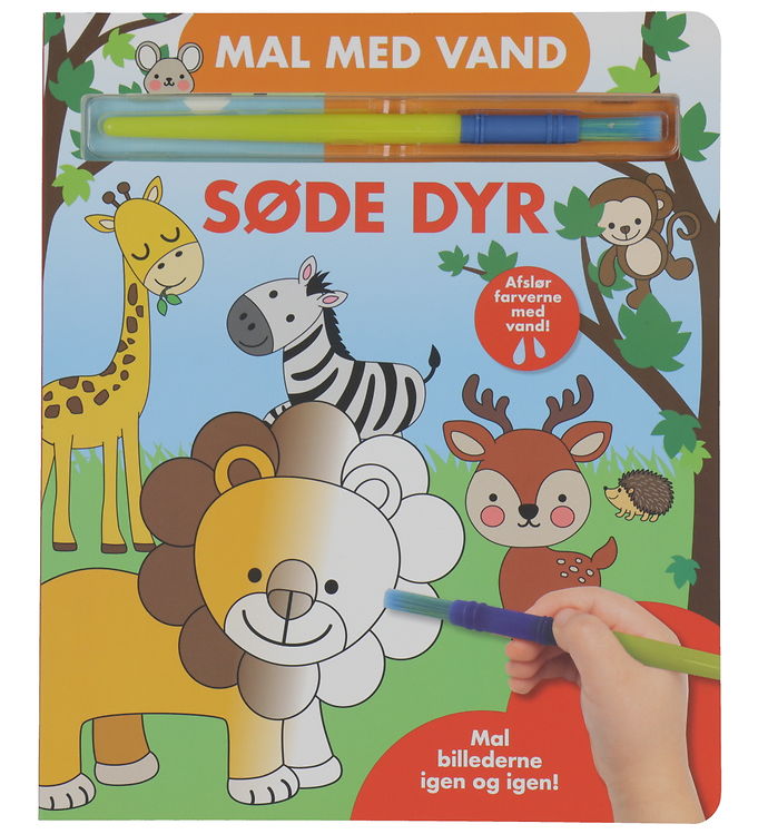 Alvilda Malebog - Mal med Vand - Søde Dyr