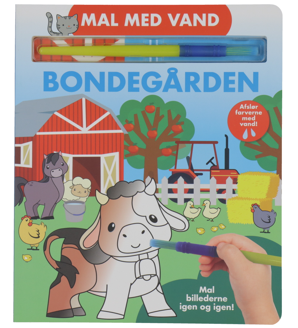 Alvilda Malbuch - Malen mit Wasser - Der Bauernhof - Alvilda - One Size - Malbücher