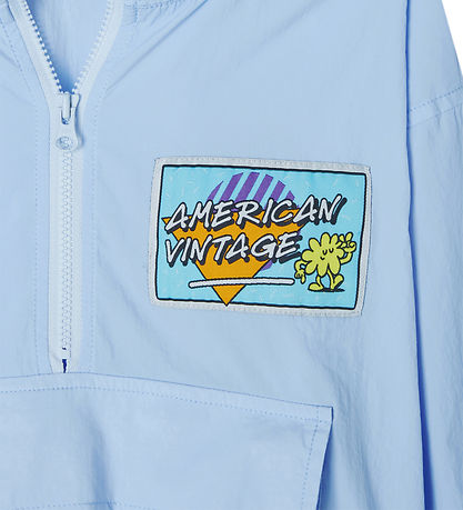 American Vintage Anorak - Zotcity - Bleu Polaire American Vintage Anorak - Zotcity - Bleu Polaire