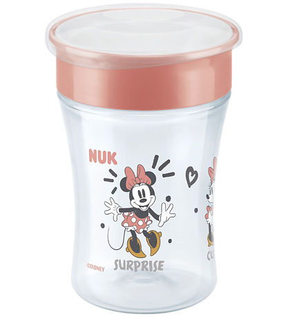 Nuk Drikkekop - Magic - 230ml - Minnie Mouse Rød Nuk Drikkekop - Magic - 230ml - Minnie Mouse Rød