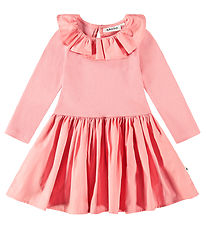 Molo Kjole - Crystala - Flamingo Plume Molo Kjole - Crystala - Flamingo Plume