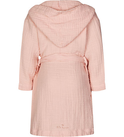 Lille Kanin Badekåbe - Musselin - Rose Smoke
