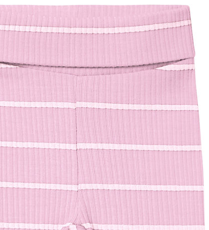 Name It Leggings - Rib - NbfKianna - Pastel Lavender