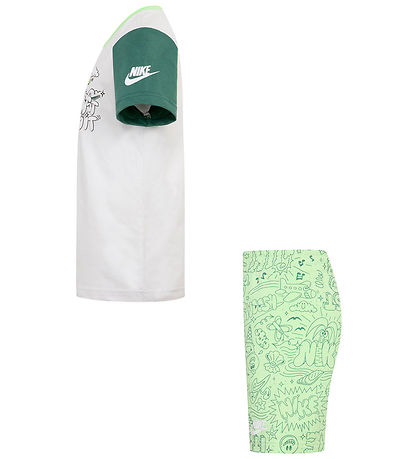 Nike Shortssæt - Shorts/T-shirt - Vapor Green