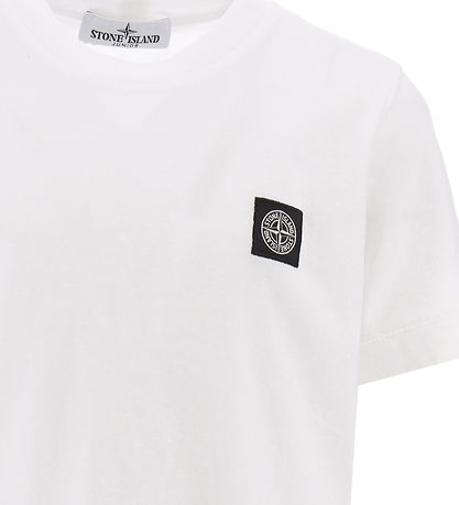 Stone Island T-shirt - Hvid Stone Island T-shirt - Hvid