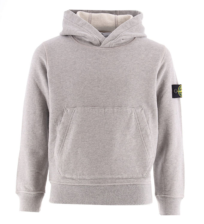 Stone Island Hættetrøje - Gråmeleret