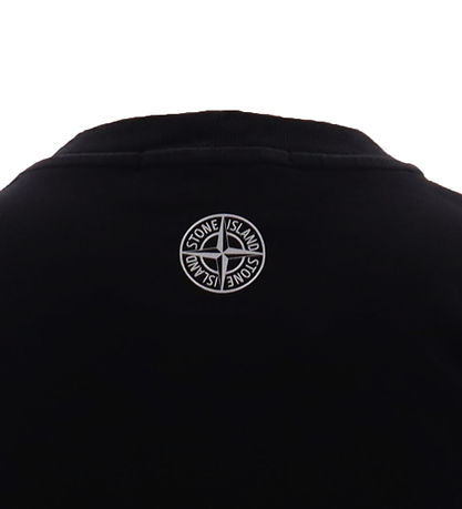 Stone Island T-shirt - Sort m. Print