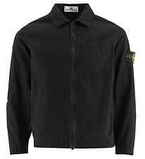 Stone Island Jakke - Overshirt - Sort Stone Island Jakke - Overshirt - Sort