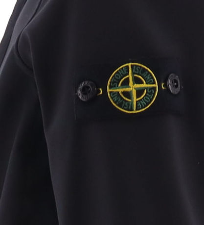 Stone Island Softshelljakke m. Fleece - Sort Stone Island Softshelljakke m. Fleece - Sort