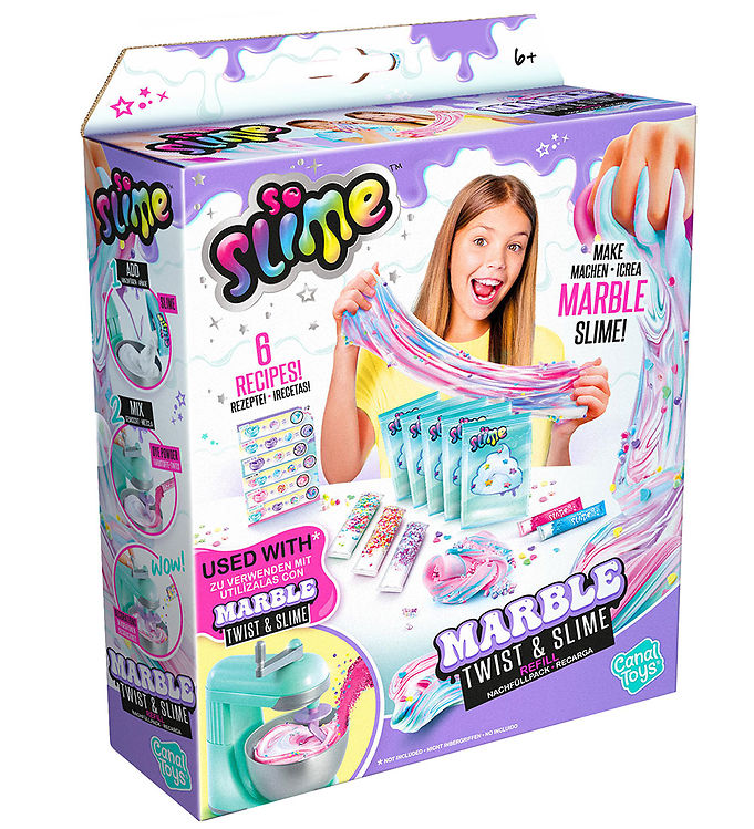 So Slime Marmor Twist and Slime Refill