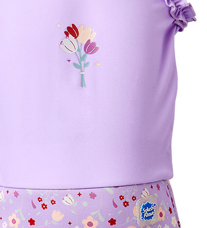 Splash About Blebadedragt - Happy Nappy Costume - Lilac Spring