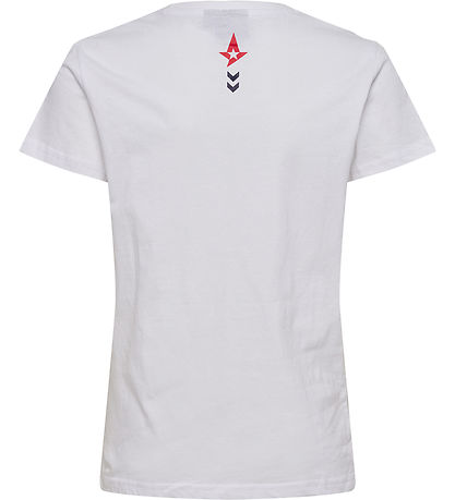Hummel T-shirt - Astralis 21/22 - Hvid m. Print