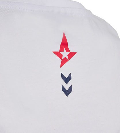 Hummel T-shirt - Astralis 21/22 - Hvid m. Print