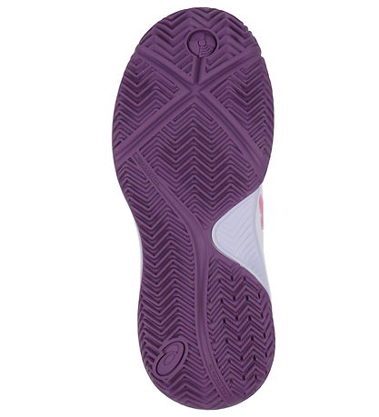 Asics Sko - Gel-Dedicate 8 Padel GS - Hvid/Dragon Fruit