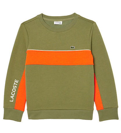 Lacoste Sweatshirt - Khaki/Bouy Lacoste Sweatshirt - Khaki/Bouy