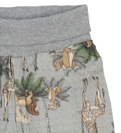 Name It Bukser - NbmJebb - Grey Melange