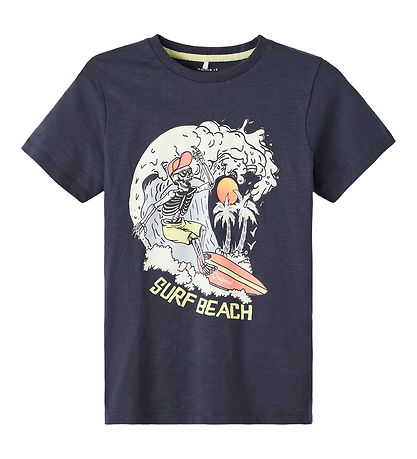 Name It T-shirt - NkmPfholiday - Dark Sapphire Name It T-shirt - NkmPfholiday - Dark Sapphire