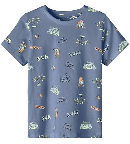 Name It T-shirt - NmmPfasak - Wild Wind m. Print Name It T-shirt - NmmPfasak - Wild Wind m. Print