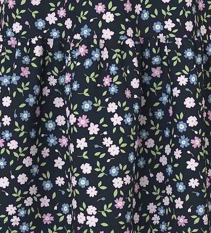 Name It Kjole - Noos - NmfVigga - Dark Sapphire/Small Flowers Name It Kjole - Noos - NmfVigga - Dark Sapphire/Small Flowers