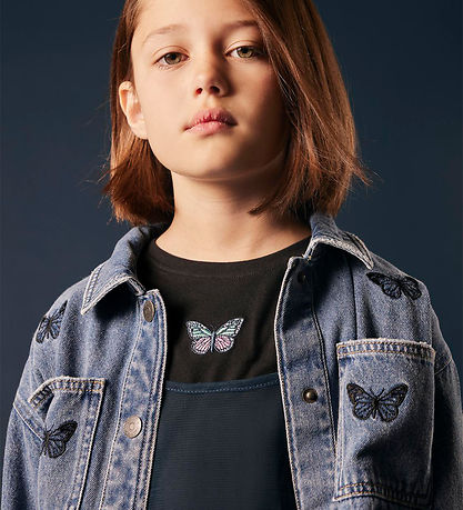 Name It Denimjakke - NkfElly - Medium Blue Denim Name It Denimjakke - NkfElly - Medium Blue Denim