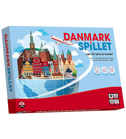 Danspil Brætspil - Danmarksspillet - Ny Udgave Danspil Brætspil - Danmarksspillet - Ny Udgave