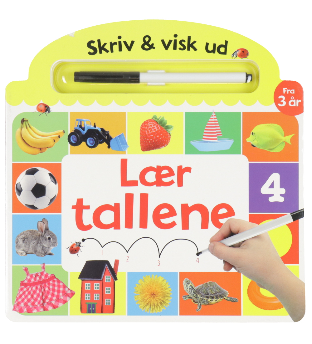 Alvilda Activiteitenboek - Schrijven en wissen - Lzijn de getall - Alvilda - OneSize - Activiteitenboeken