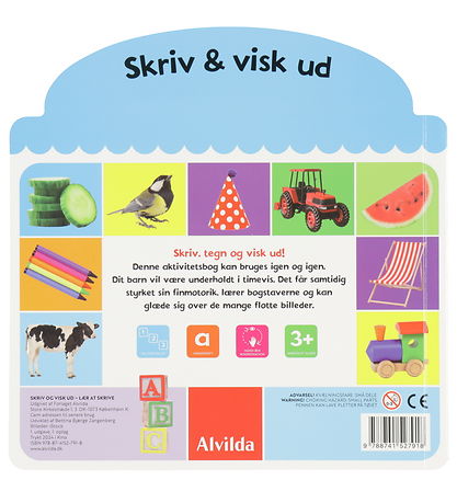 Alvilda Aktivitetsbog - Skriv Og Visk Ud - Lær At Skrive Alvilda Aktivitetsbog - Skriv Og Visk Ud - Lær At Skrive