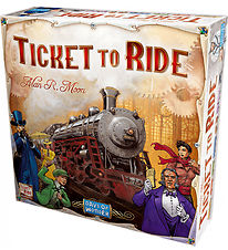 Asmodee - Ticket To Ride Brætspil - USA - Nordic Asmodee - Ticket To Ride Brætspil - USA - Nordic