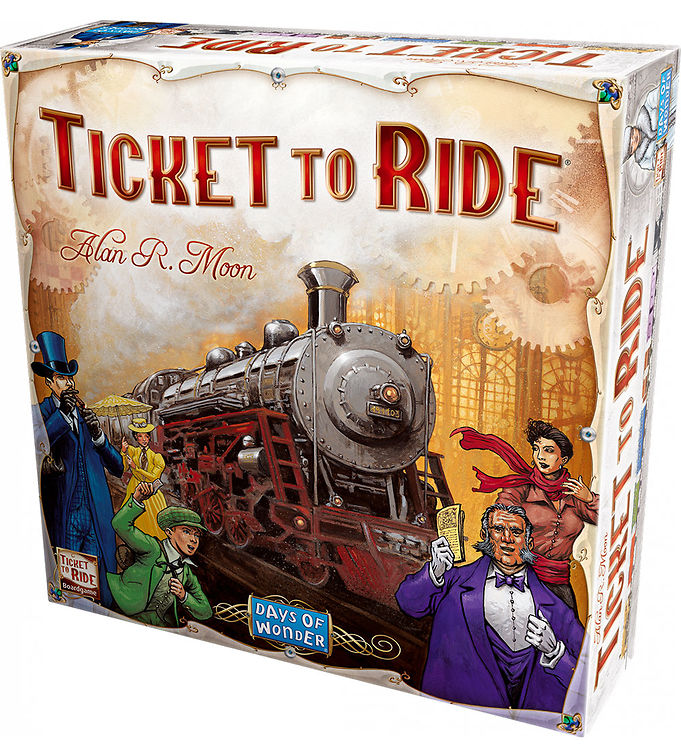 Asmodee - Ticket To Ride Brætspil - USA - Nordic
