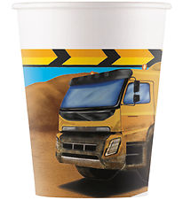 Decorata Party Papkrus - 8-pak - 200 ml - Construction Decorata Party Papkrus - 8-pak - 200 ml - Construction