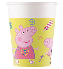 Decorata Party Papkrus - 8-pak - 200 ml - Peppa Pig Messy Play Decorata Party Papkrus - 8-pak - 200 ml - Peppa Pig Messy Play
