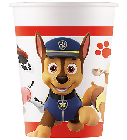 Decorata Party Papkrus - 8-pak - 200 ml - Paw Patrol Ready For A Decorata Party Papkrus - 8-pak - 200 ml - Paw Patrol Ready For A