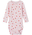 Name It Body l/æ - Rib - NbfDabua - Parfait Pink m. Jordbær