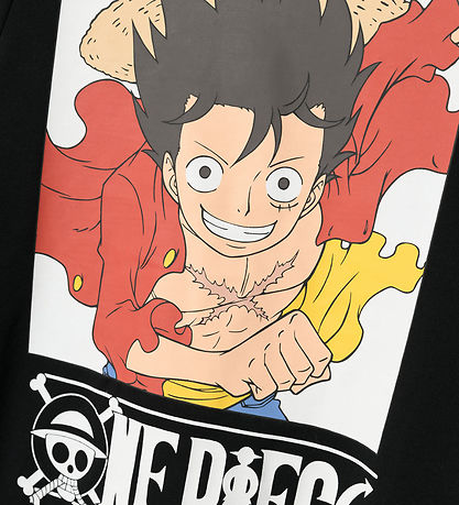 Name It Hættetrøje - Noos - NkmJeph Onepiece - Sort m. Print