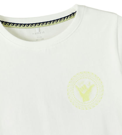 Name It T-shirt - NkmPfasile - Bright White Name It T-shirt - NkmPfasile - Bright White