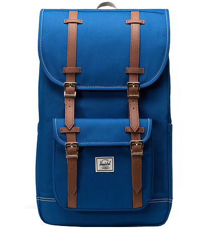 Herschel Rygsæk - Little America - True Blue/White Stitch