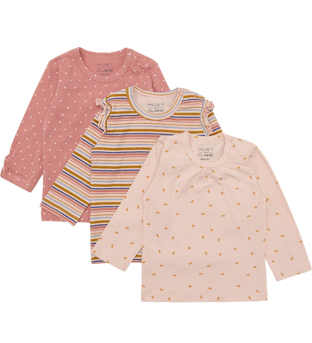 Hust and Claire Bluse - 3er-Pack - Alda - Peach Dust - Hust and Claire - 62 - Blusen