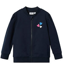 Name It Sweatcardigan - NmfLadine - Dark Sapphire Name It Sweatcardigan - NmfLadine - Dark Sapphire