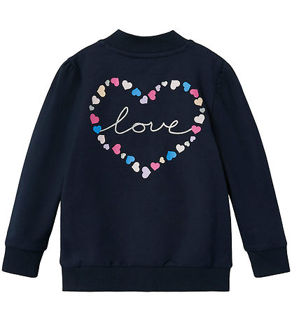 Name It Sweatcardigan - NmfLadine - Dark Sapphire