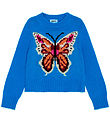 Molo Bluse - Strik - Uld/Akryl - Gulda - Butterfly Knit