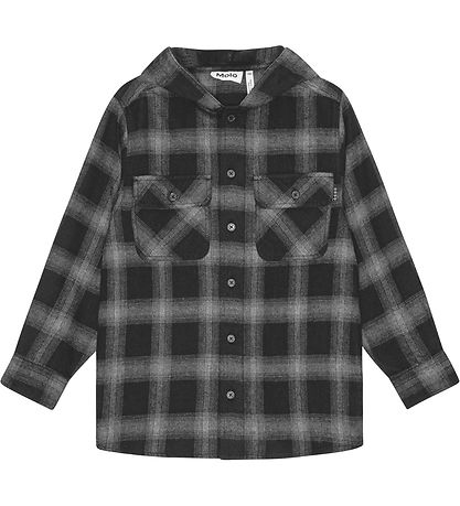 Molo Skjorte - Rizz - Space Check Molo Skjorte - Rizz - Space Check