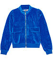 Molo Cardigan - Velour - Malika - Lapis Blue Molo Cardigan - Velour - Malika - Lapis Blue