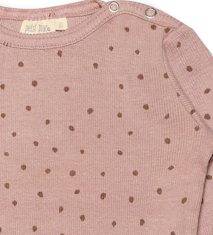 Petit Piao Bluse - Rib - Modal - Rose Fawn Petit Piao Bluse - Rib - Modal - Rose Fawn