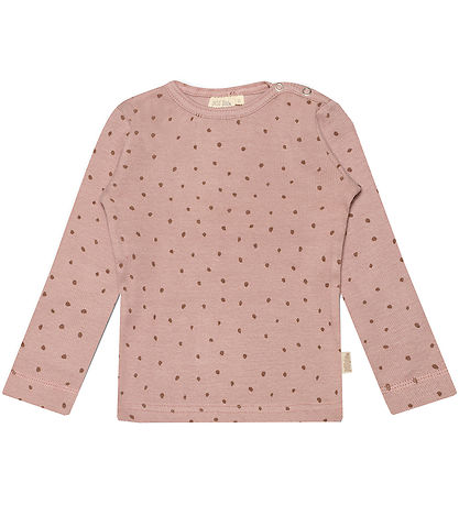 Petit Piao Bluse - Rib - Modal - Rose Fawn Petit Piao Bluse - Rib - Modal - Rose Fawn