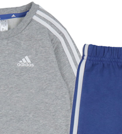 adidas Performance Sweatsæt - I 3S - Grå/Blå