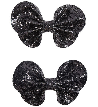 Sofie Schnoor Hårsløjfer - 2-pak - 7x4,5 cm - Sort Sofie Schnoor Hårsløjfer - 2-pak - 7x4,5 cm - Sort