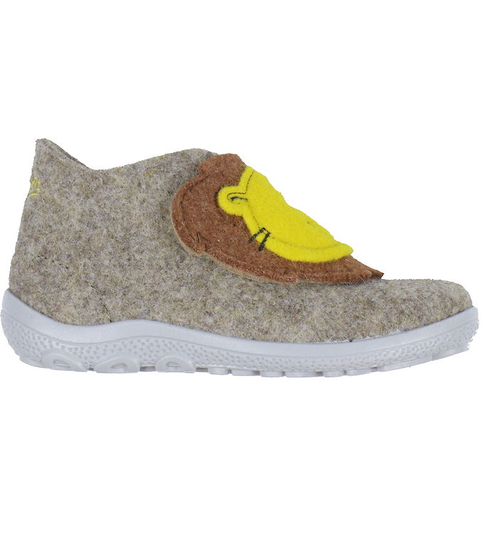 Superfit Hjemmesko - Uld - Happy - Beige/Grå