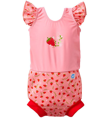 Splash About Blebadedragt - Happy Nappy Costume - Strawberry Fie Splash About Blebadedragt - Happy Nappy Costume - Strawberry Fie