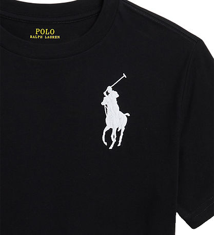 Polo Ralph Lauren Bluse - Sort m. Hvid