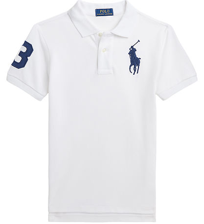Polo Ralph Lauren Polo - Hvid m. Navy